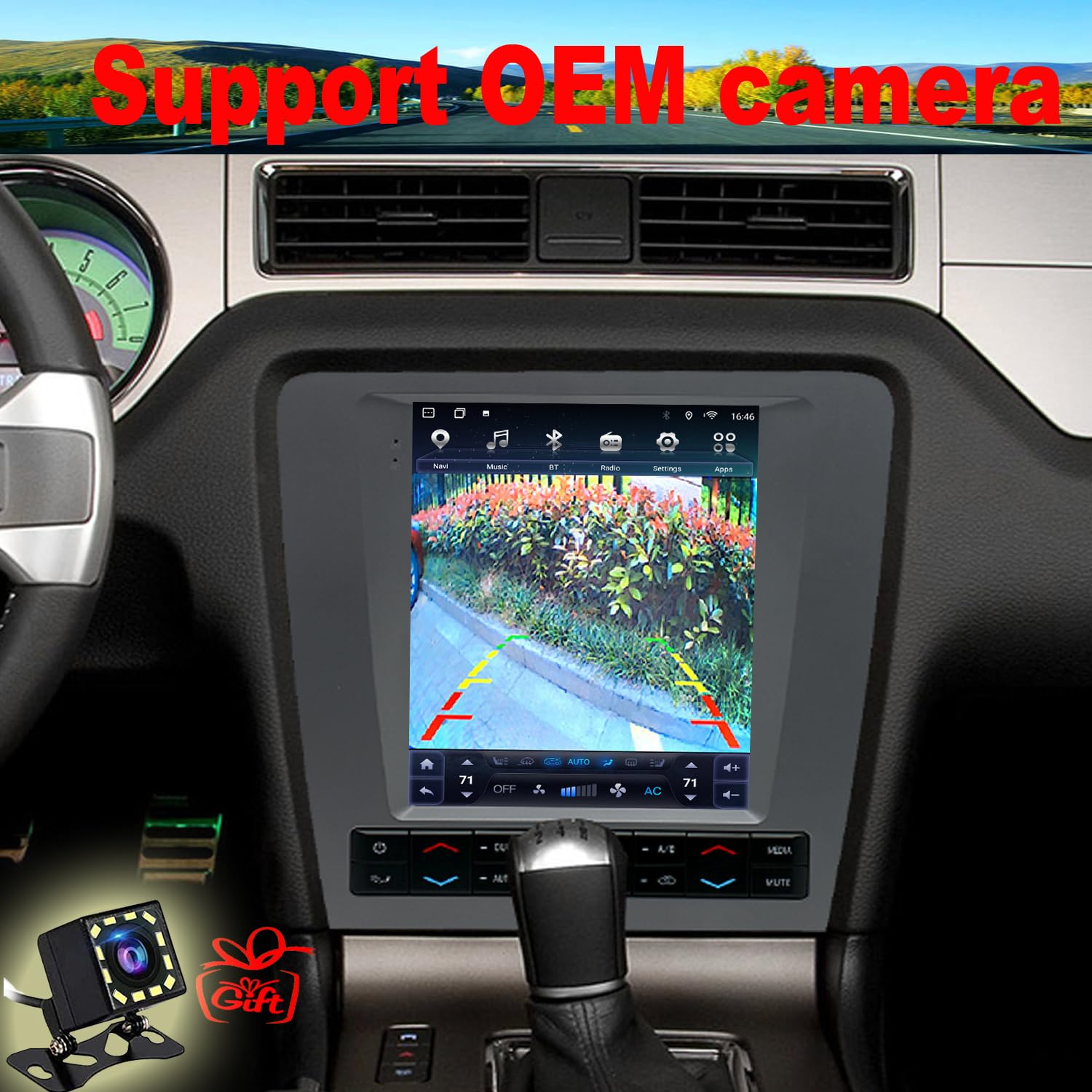 Amazon.com: for Ford Mustang 2010 2011 2012 2013 2014 Radio